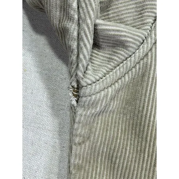 WOOLRICH‎ Men's Medium Corduroy Barn Chore Shacket Fleece Liner Jacket - Picture 6 of 9